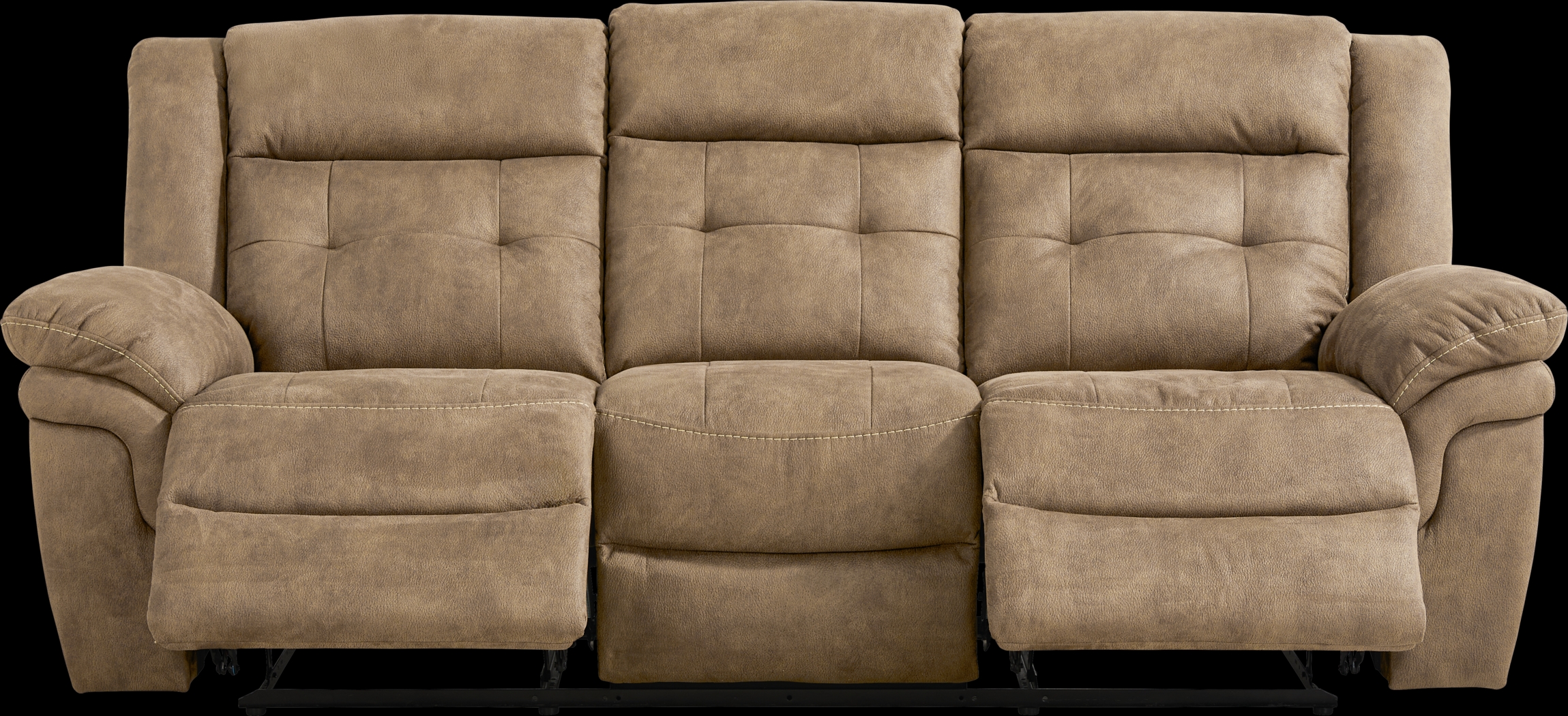 Hartford Brown Reclining Sofa - Thumbnail - Image 1