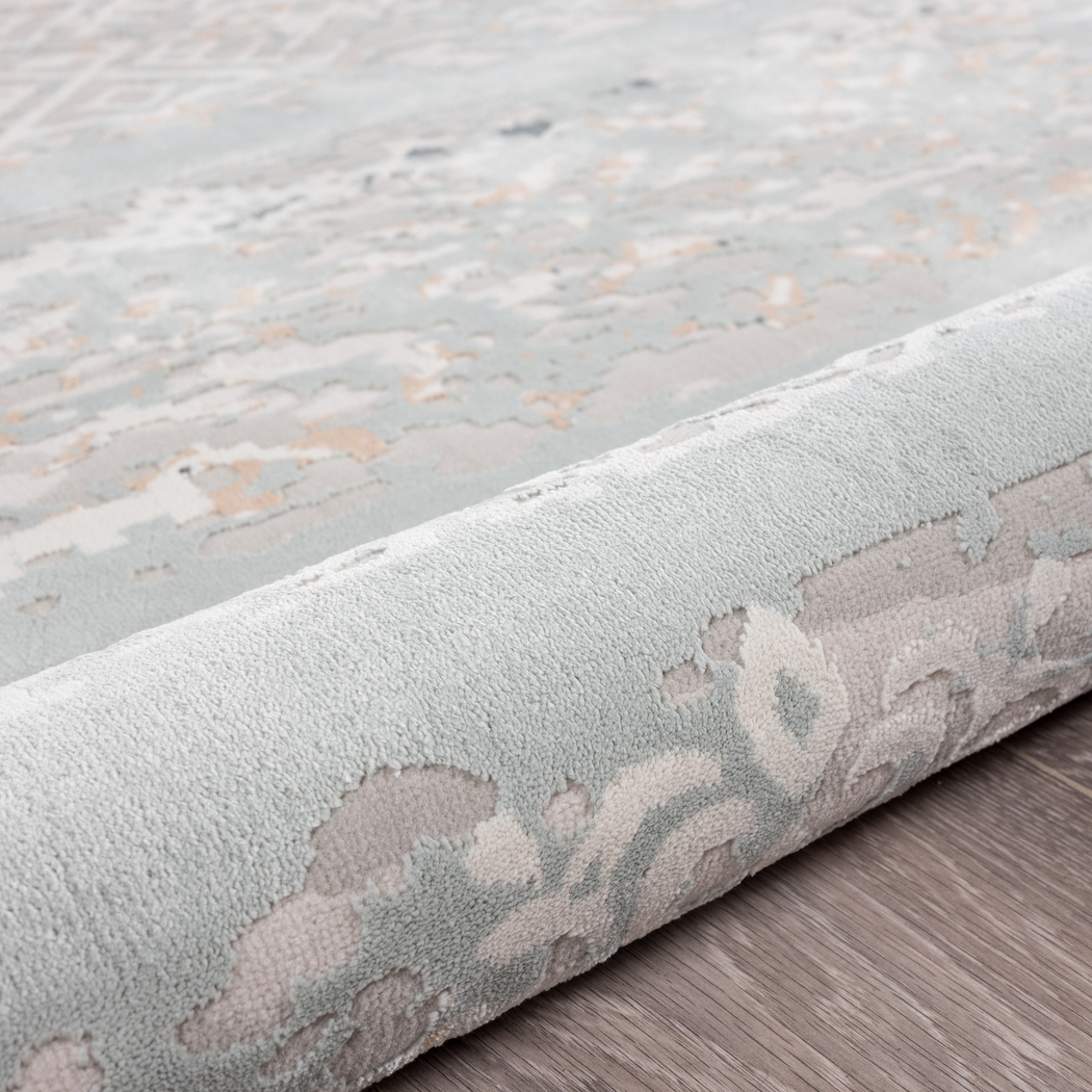 Hartgan Blue/Multi 5'3 x 7'3 Rug - Thumbnail - Image 4