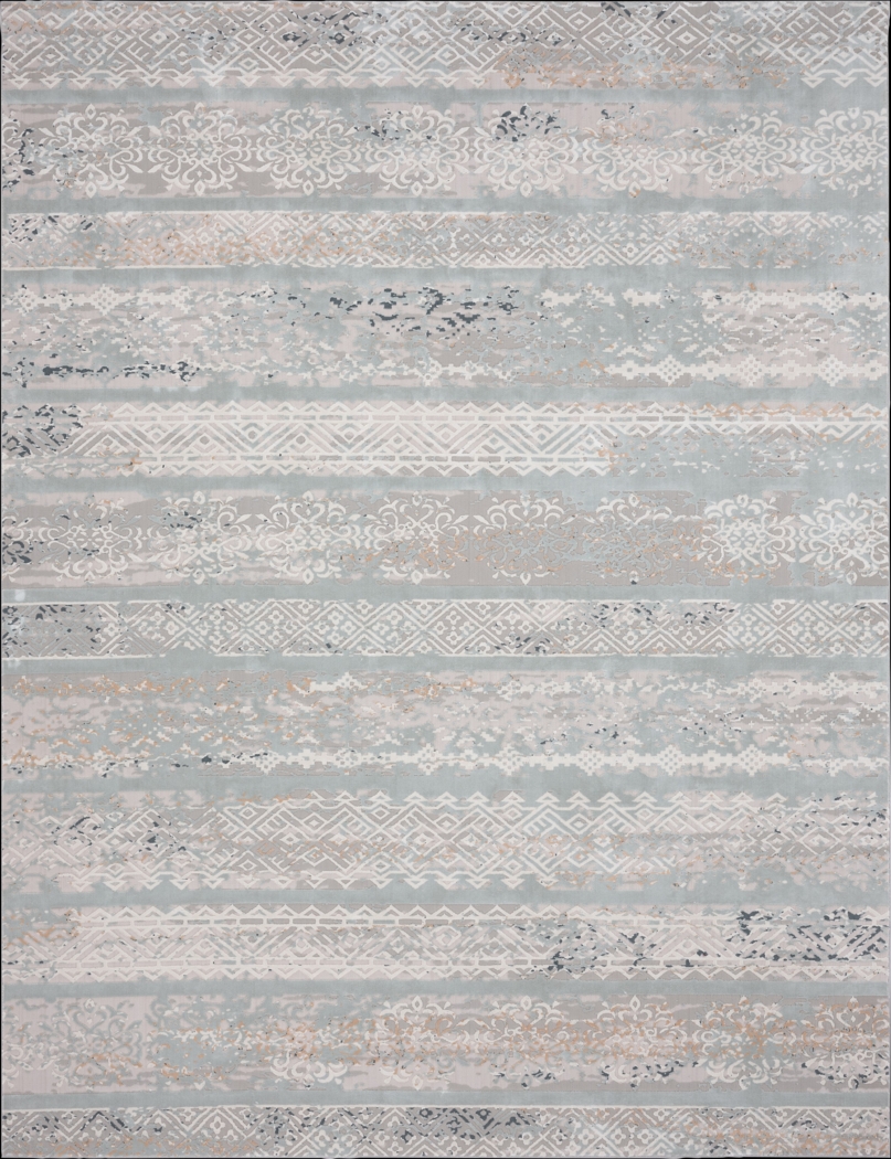 Hartgan Blue/Multi 5'3 x 7'3 Rug - Thumbnail - Image 1