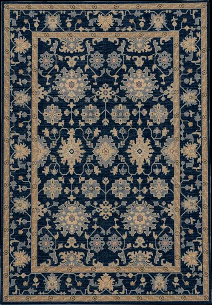 Hartgar Navy 5'3 x 7'6 Rug - Thumbnail - Image 1