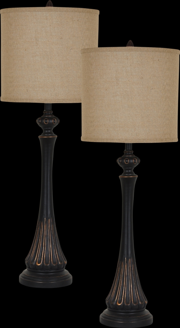 Harthom Valley Bronze Set of 2 Lamps - Thumbnail - Image 1