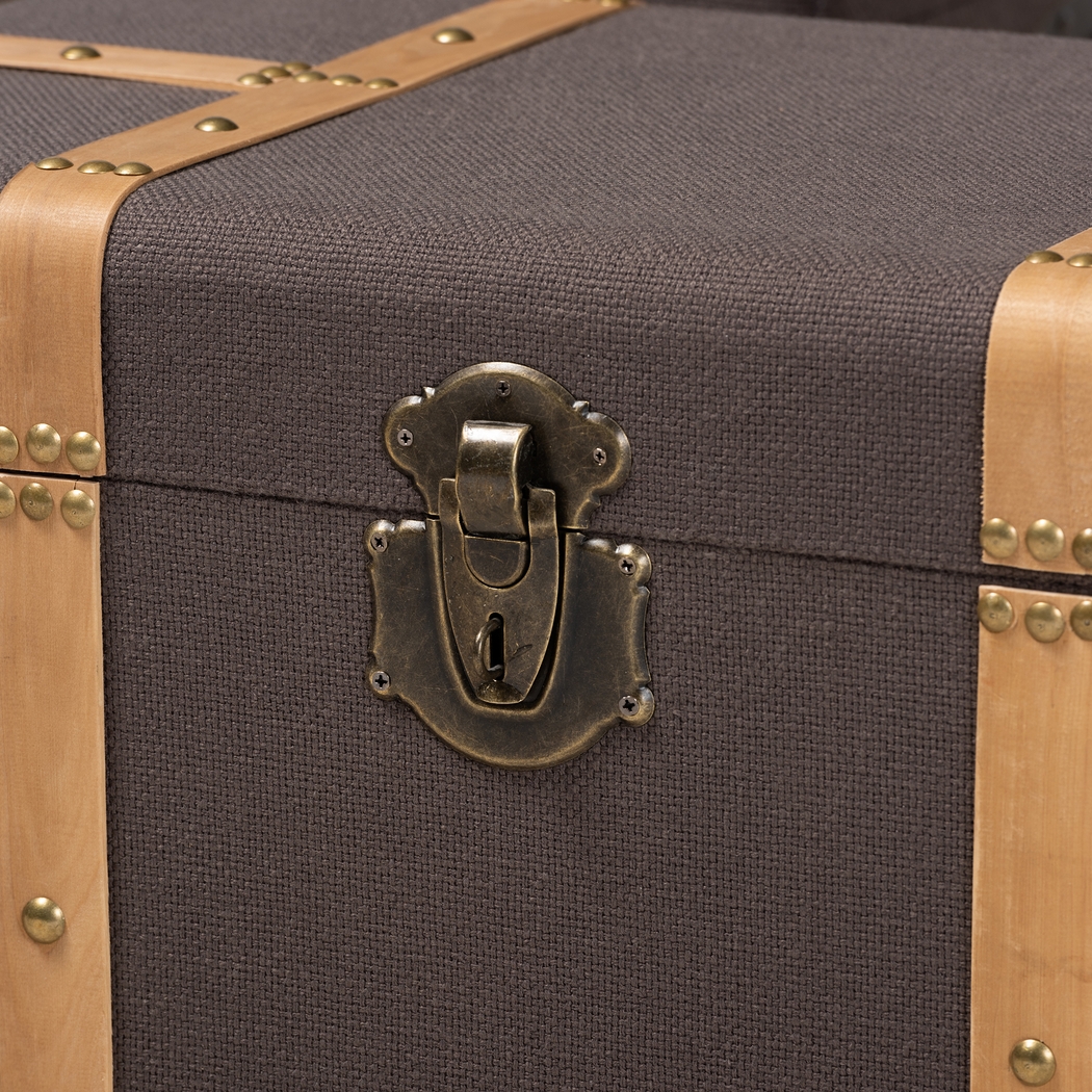 Hartke Brown Trunk, Set of 2 - Thumbnail - Image 3