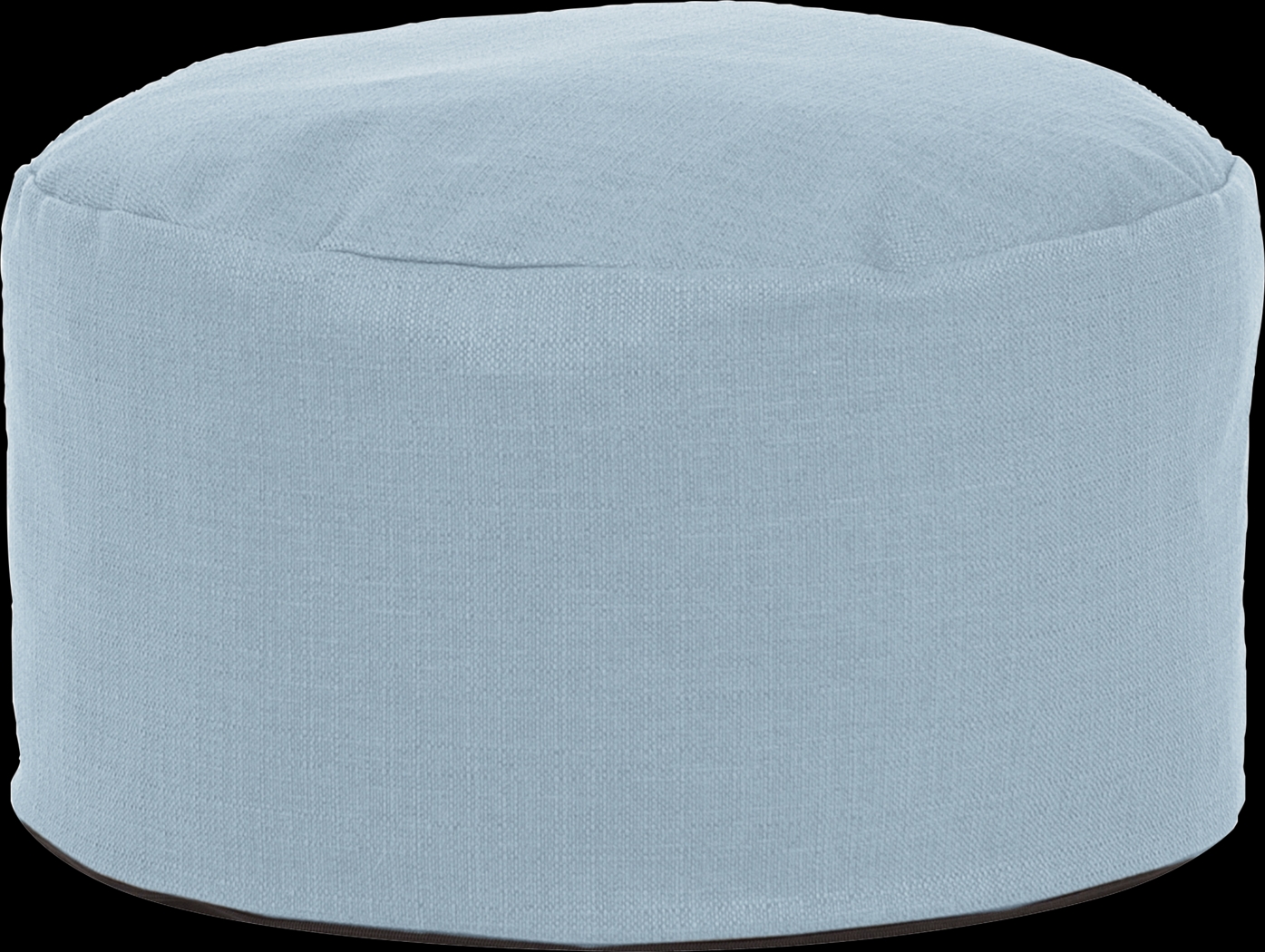 Hartline Blue Pouf - Thumbnail - Image 1