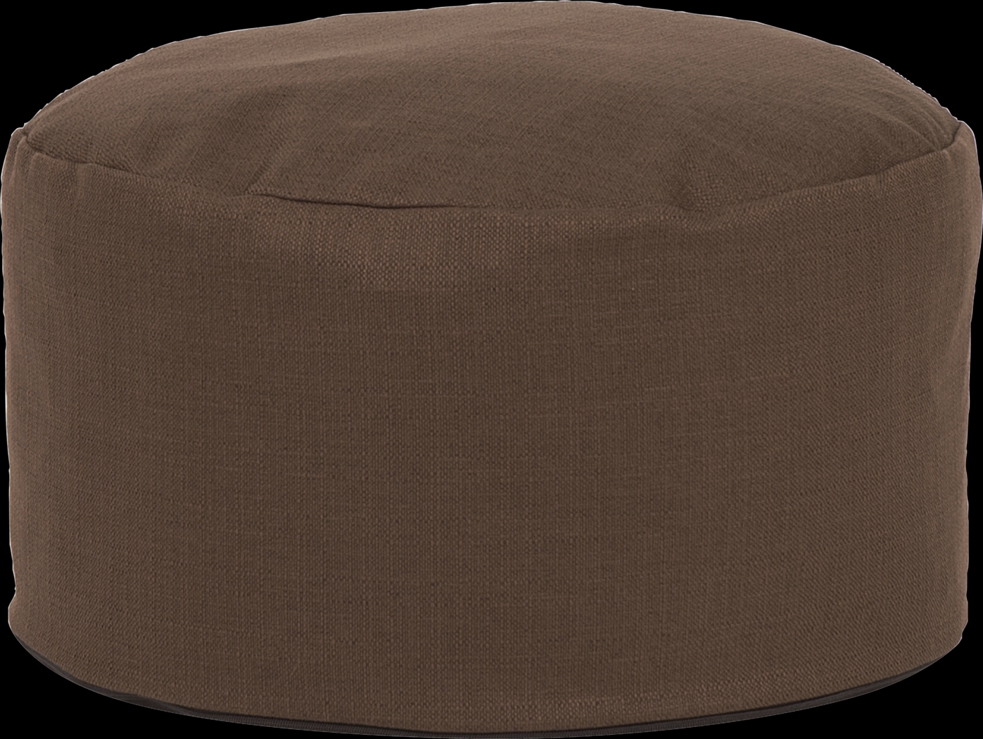 Hartline Brown Pouf - Thumbnail - Image 1