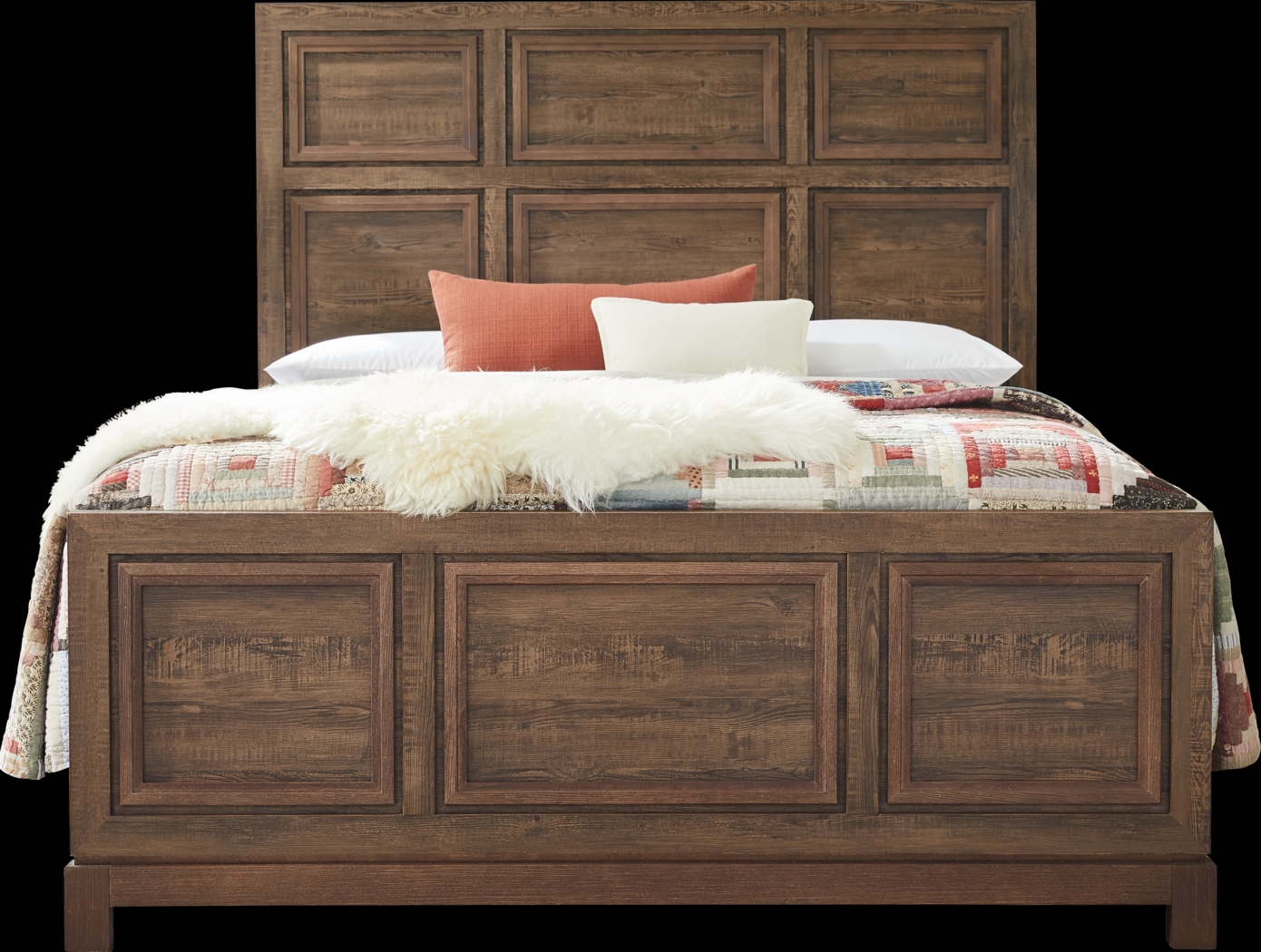 Hartney Mill Brown 5 Pc King Bedroom - Thumbnail - Image 2