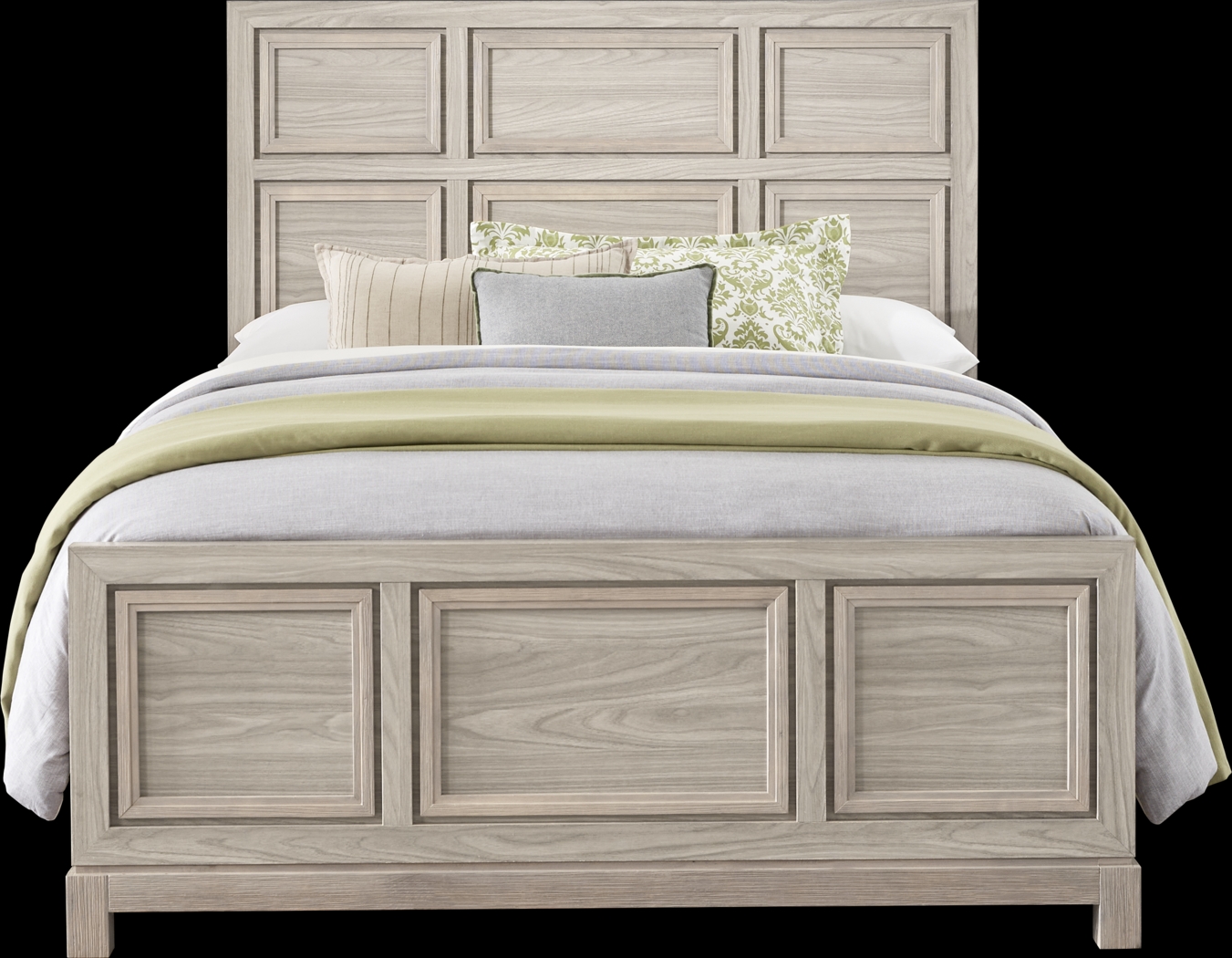 Hartney Mill Gray 3 Pc King Bed - Thumbnail - Image 1