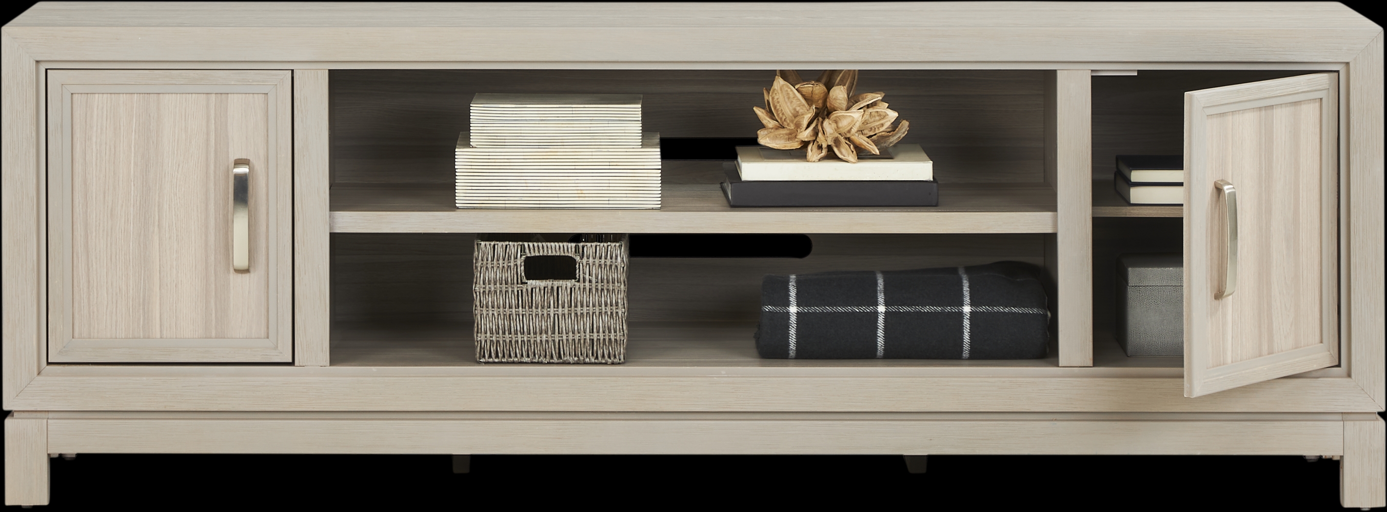 Hartney Mill Gray 80 in. Console - Thumbnail - Image 3