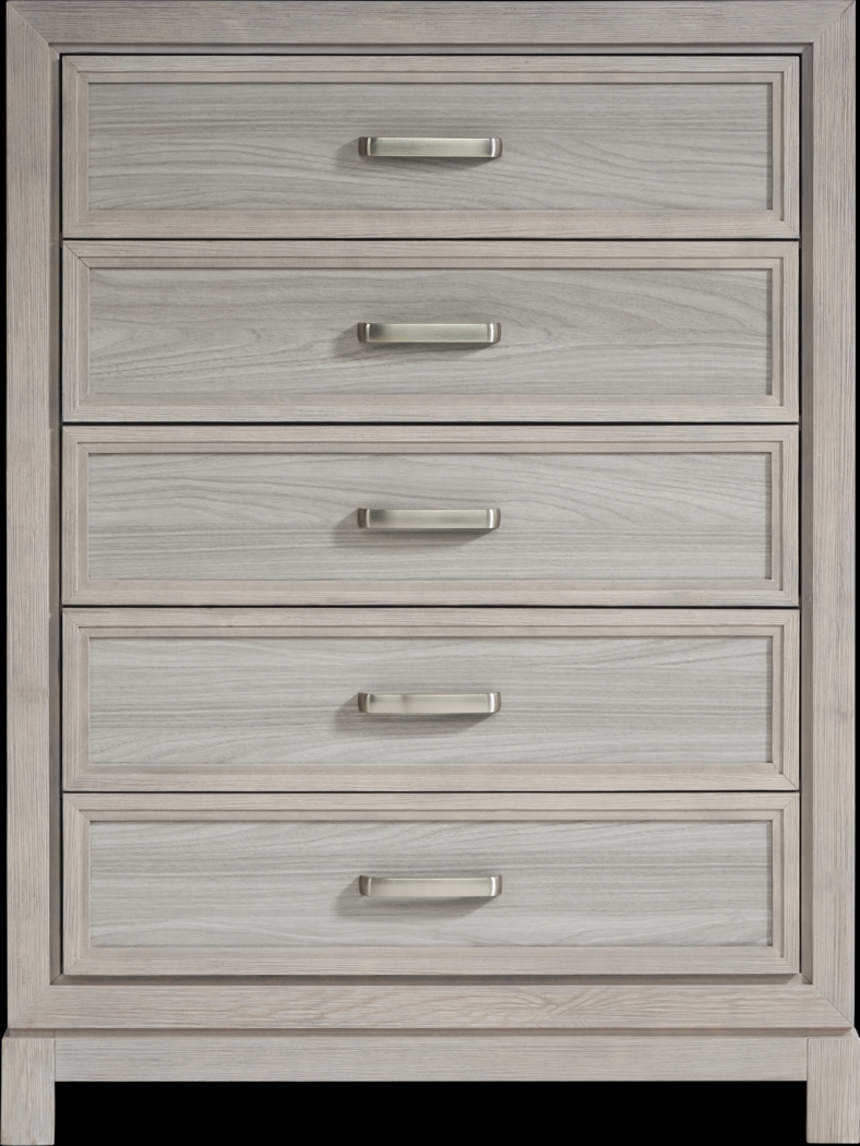 Hartney Mill Gray 5 Pc Queen Panel Bedroom - Thumbnail - Image 5