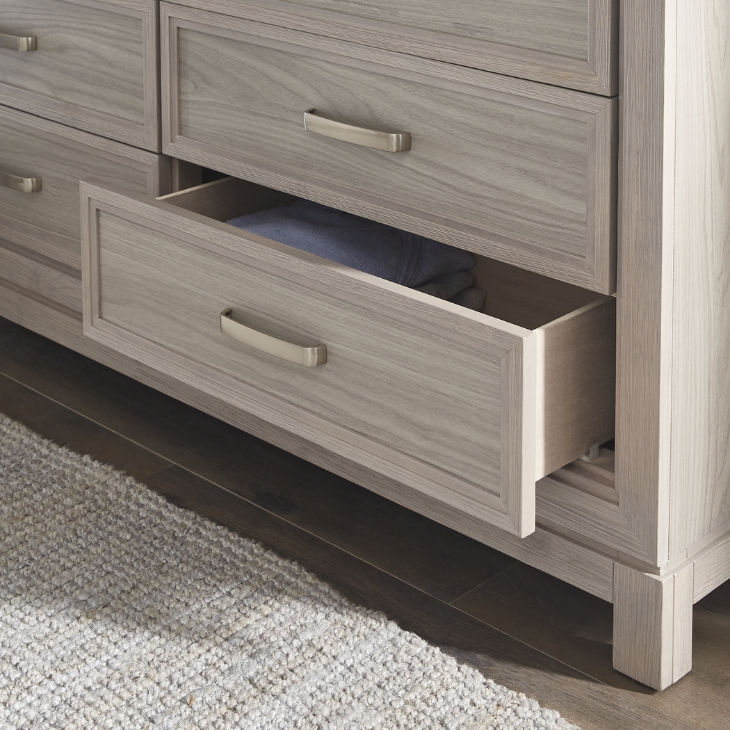 Hartney Mill Gray 5 Pc Queen Bedroom - Thumbnail - Image 6