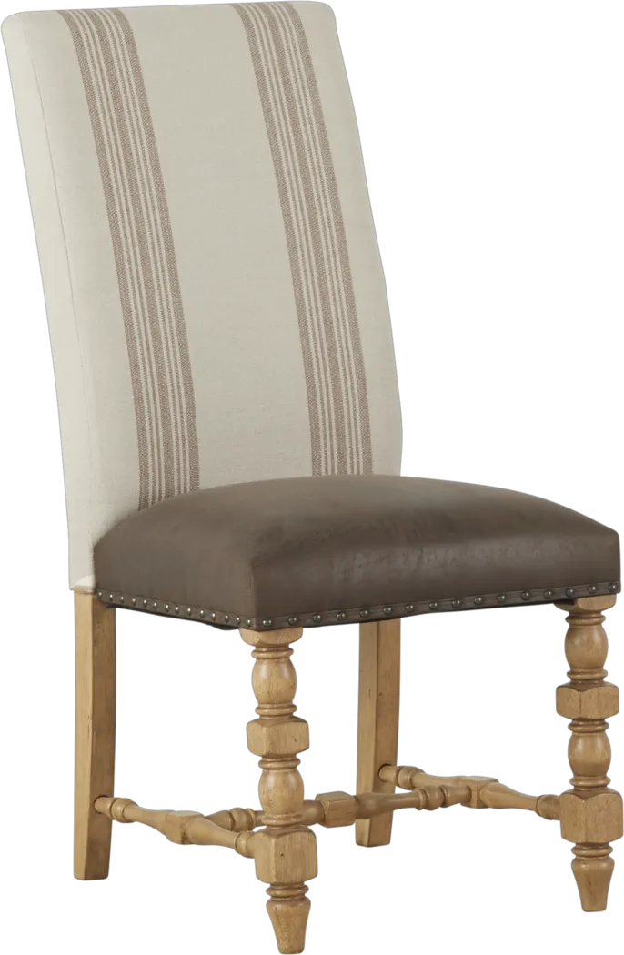 Hartsdale Hickory Upholstered Side Chair - Thumbnail - Image 1