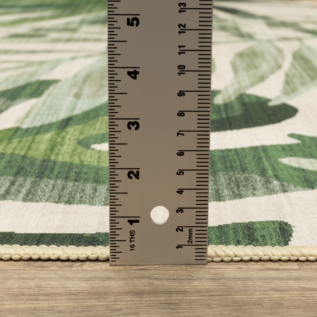 Harttane Green 7'6 x 10' Rug - Thumbnail - Image 8