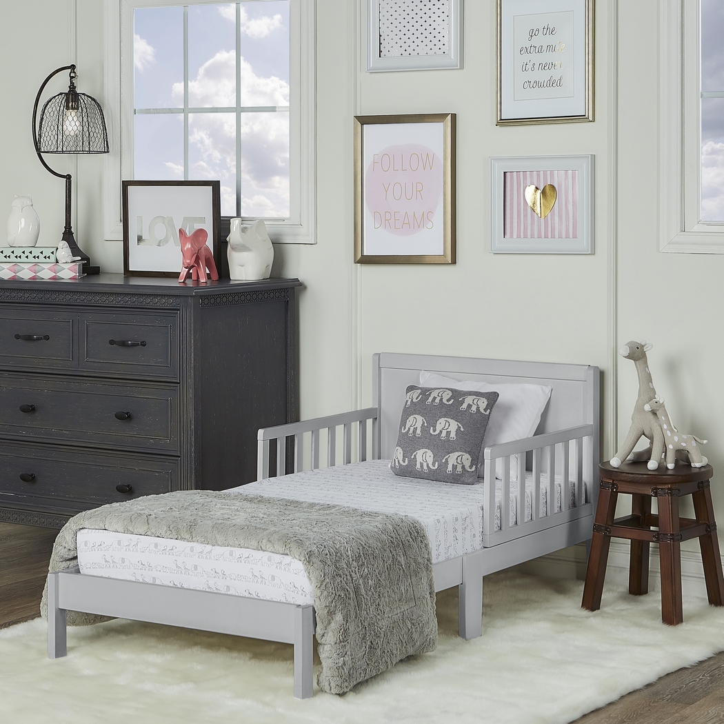 Hartwell Cove Gray Toddler Bed - Thumbnail - Image 5