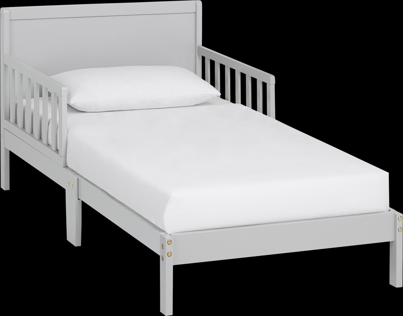 Hartwell Cove Gray Toddler Bed - Thumbnail - Image 1