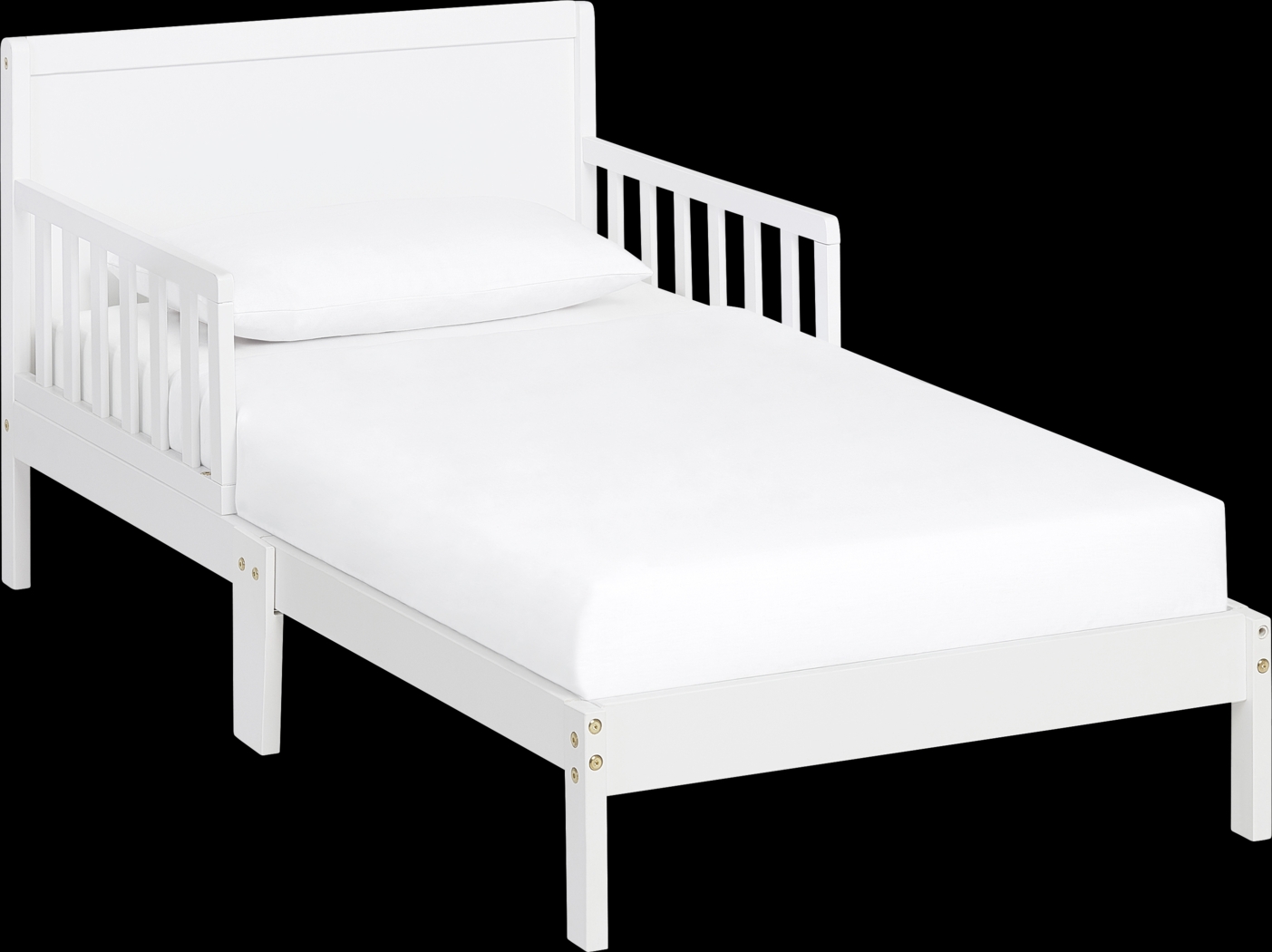 Hartwell Cove White Toddler Bed - Thumbnail - Image 1