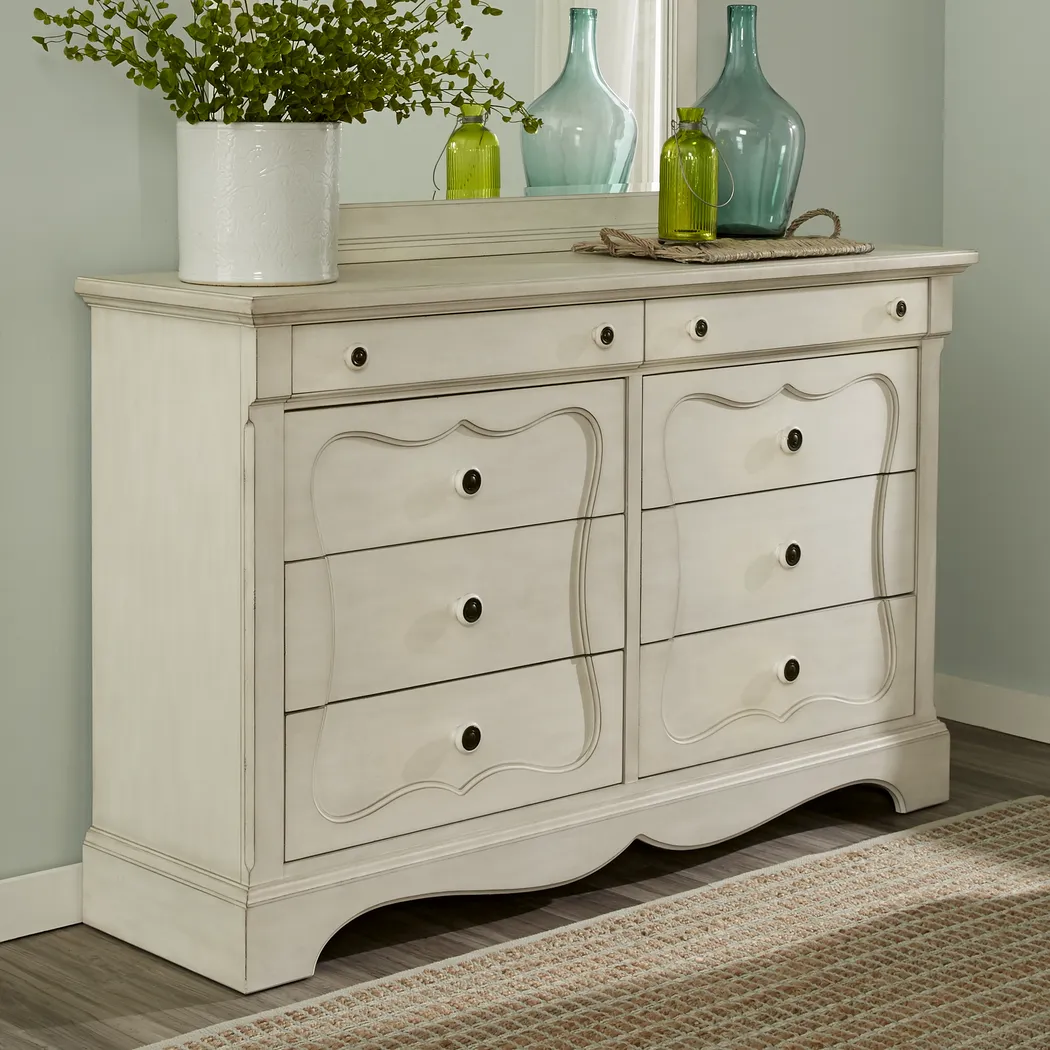 Hartwell White Dresser - Thumbnail - Image 2