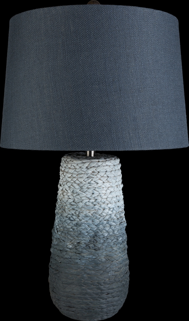 Hartwick Boulevard Blue Lamp - Thumbnail - Image 1
