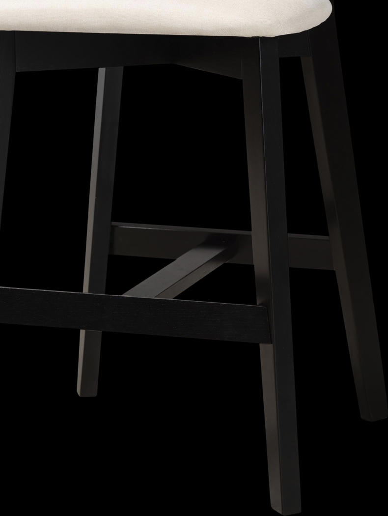 Hartzler Black Counter Stool, Set of 2 - Thumbnail - Image 7