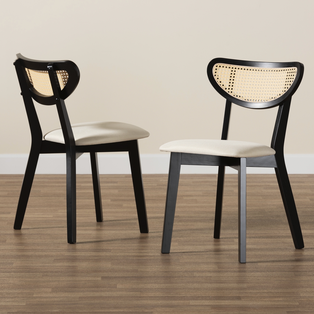 Hartzler Black Side Chair, Set of 2 - Thumbnail - Image 3