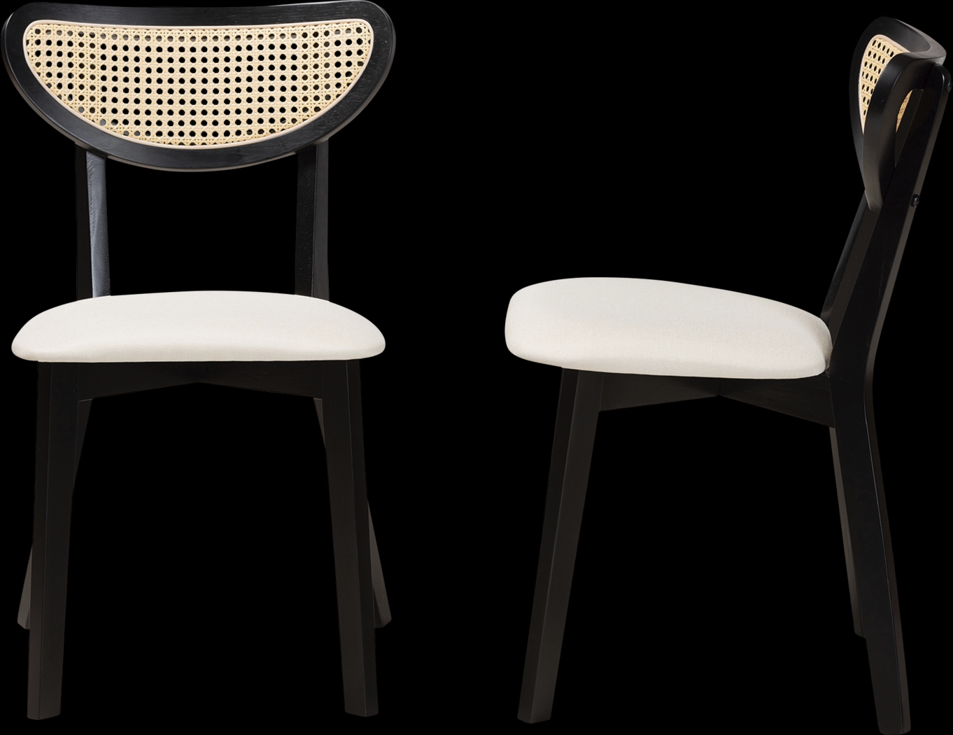 Hartzler Black Side Chair, Set of 2 - Thumbnail - Image 5