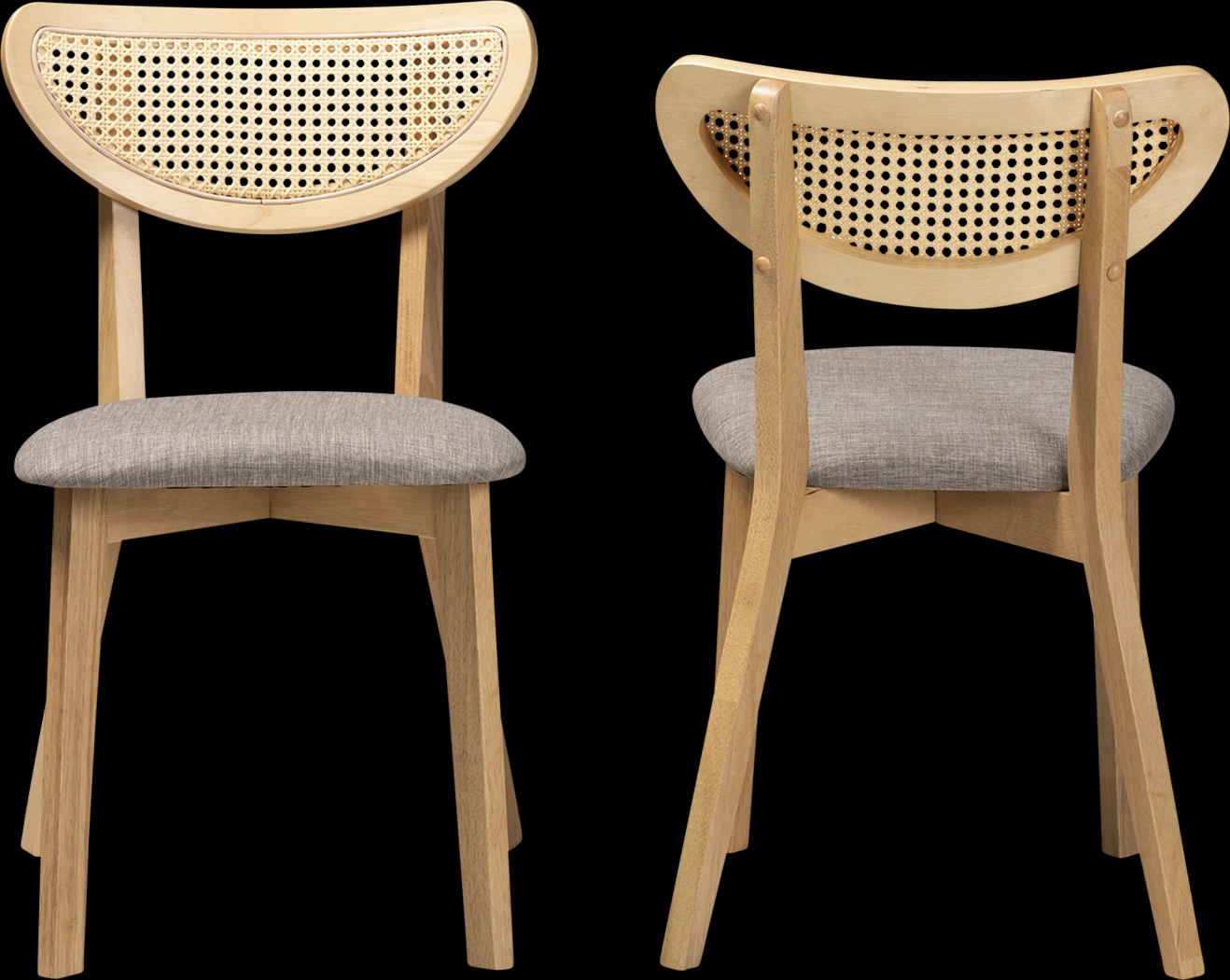 Hartzler Light Brown Side Chair, Set of 2 - Thumbnail - Image 4