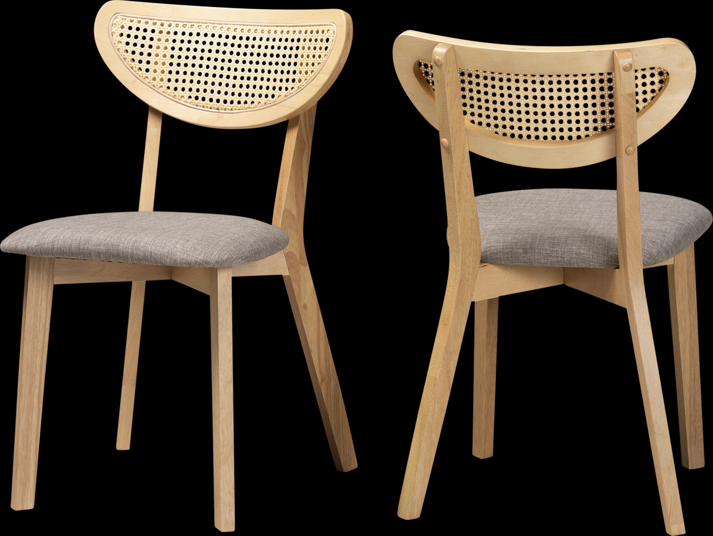 Hartzler Light Brown Side Chair, Set of 2 - Thumbnail - Image 1