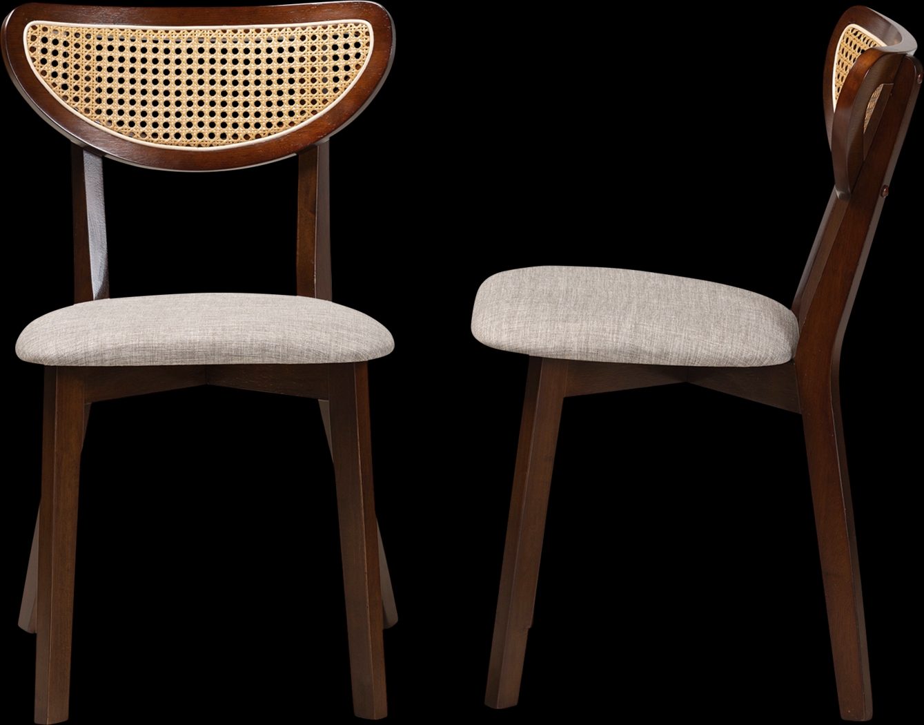 Hartzler Walnut Brown Side Chair, Set of 2 - Thumbnail - Image 5