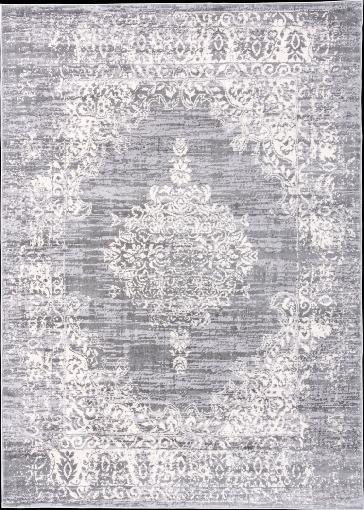 Harveer Gray 3' x 5'  Rug - Thumbnail - Image 1