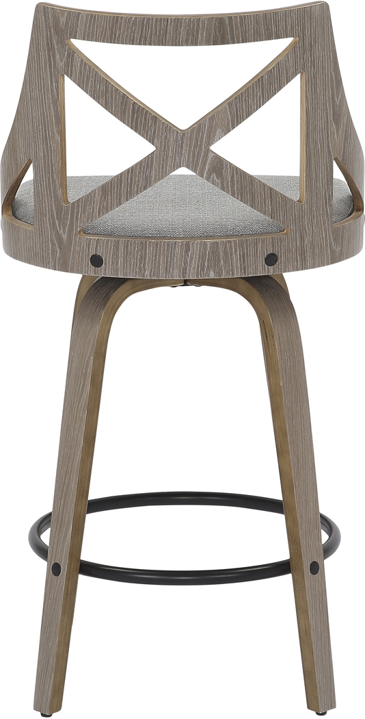 Hasbrouck I Gray Counter Stool Set of 2 - Thumbnail - Image 5