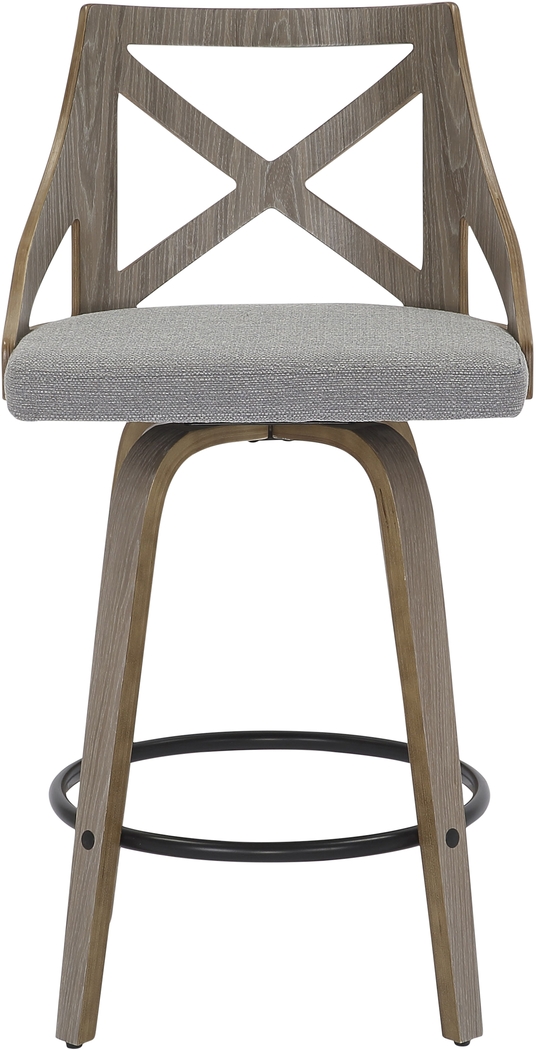 Hasbrouck I Gray Counter Stool Set of 2 - Thumbnail - Image 6