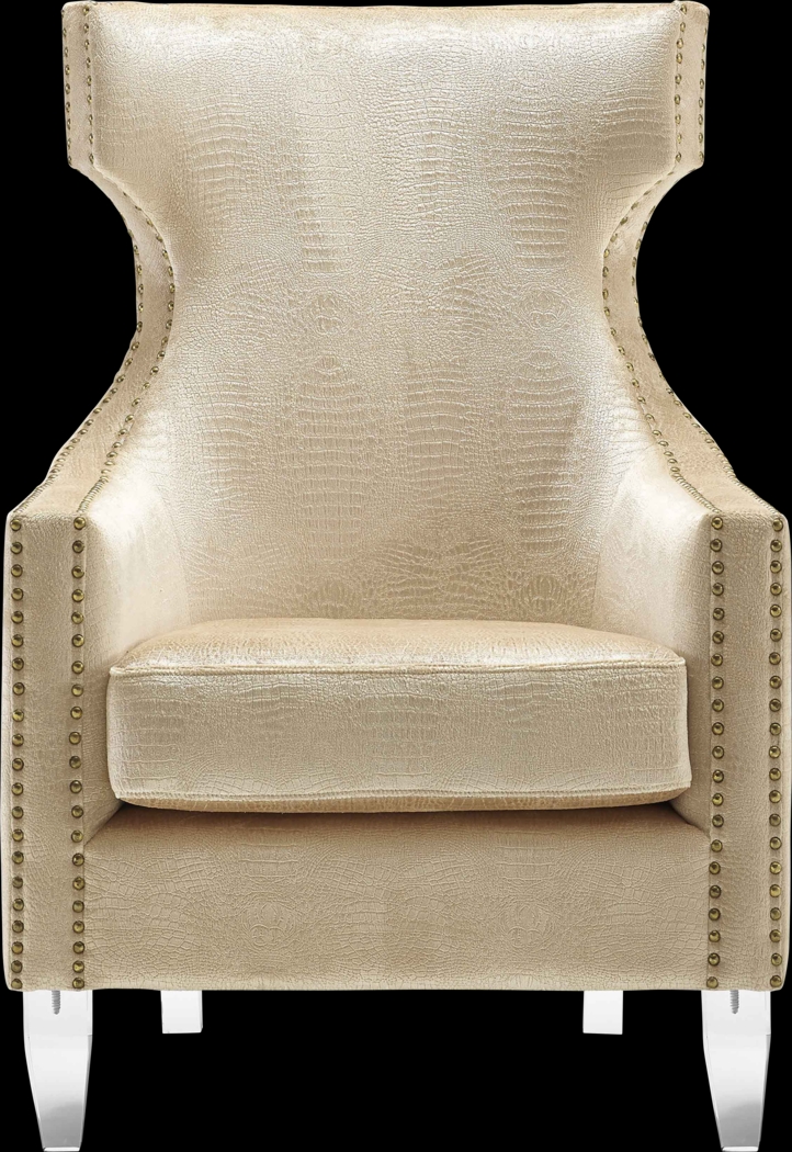 Haselmere Gold Accent Chair - Thumbnail - Image 3