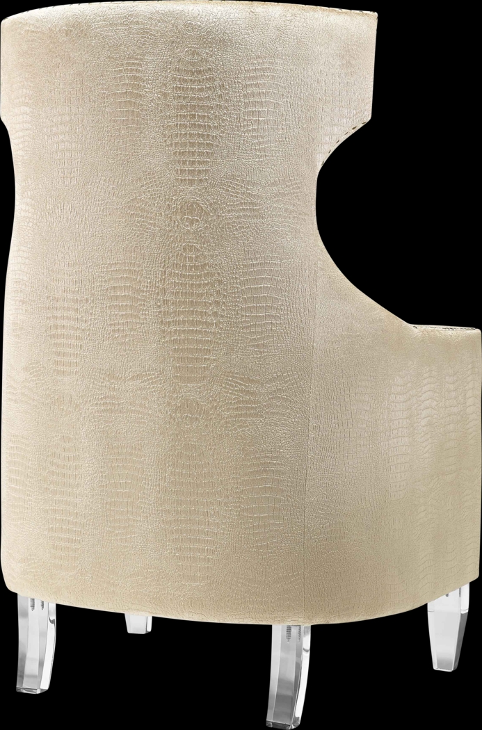 Haselmere Gold Accent Chair - Thumbnail - Image 4