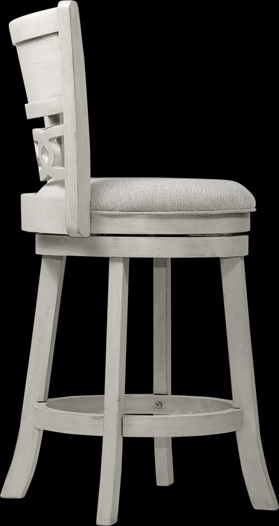 Hasfield White Counter Stool, Set of 2 - Thumbnail - Image 5