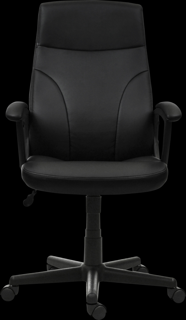 Hasham Black Office Chair - Thumbnail - Image 5