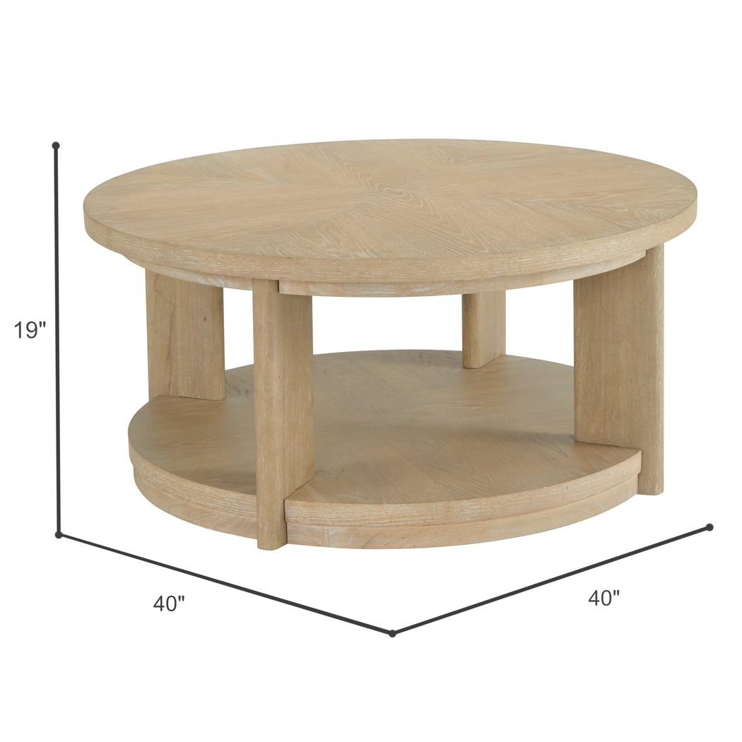 Hasia Beige Coffee Table - Thumbnail - Image 6