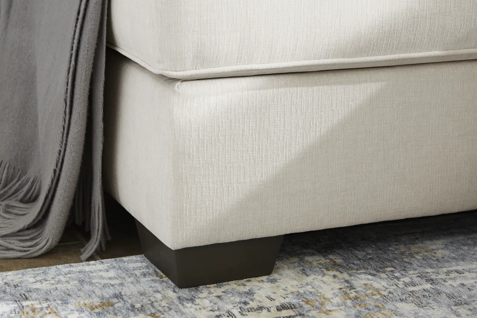 Haskins Beige 3 Pc Sleeper Sectional - Thumbnail - Image 2