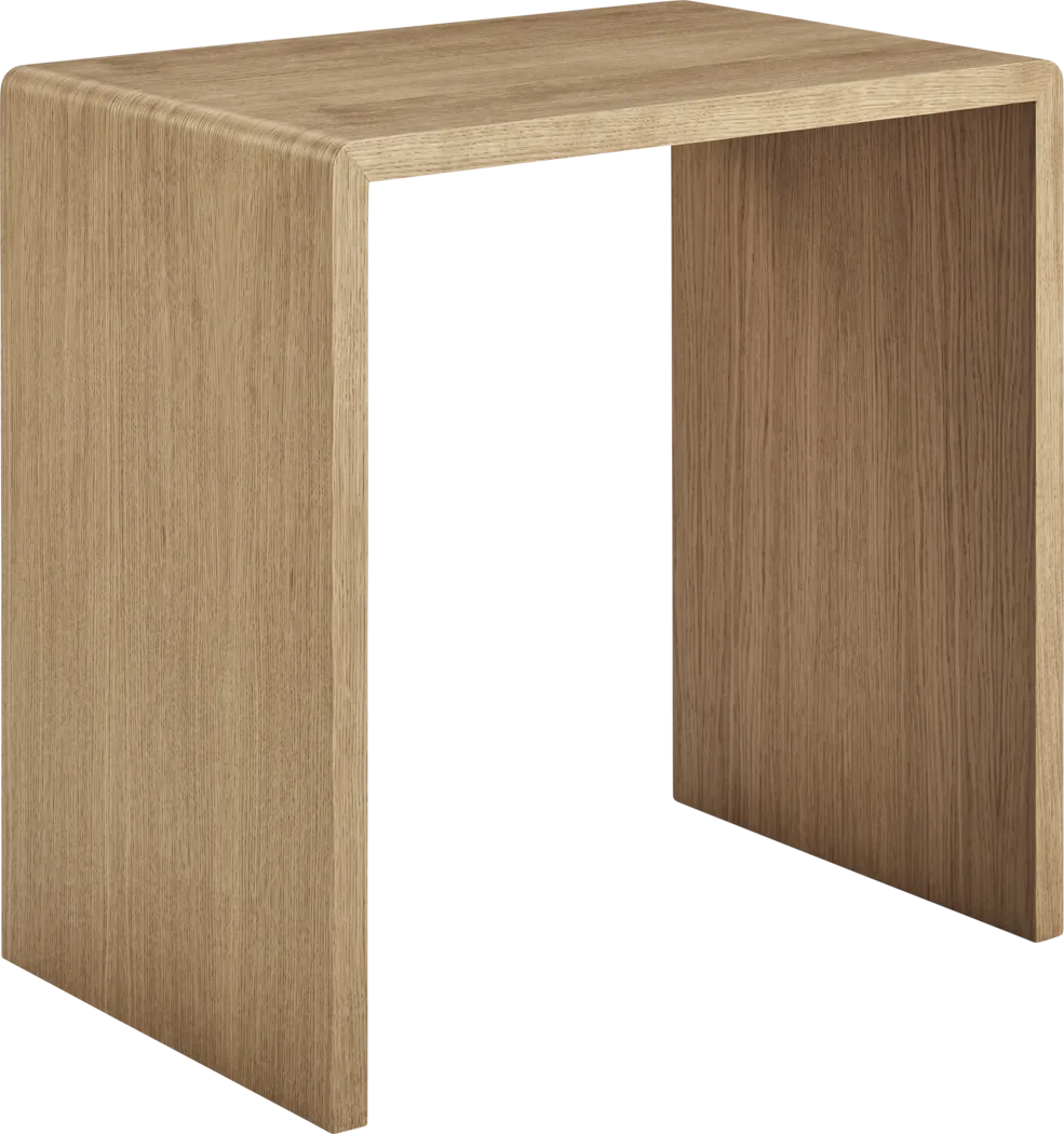 Hatchbar Oak Brown Nesting End Table, Set of 2 - Image 8