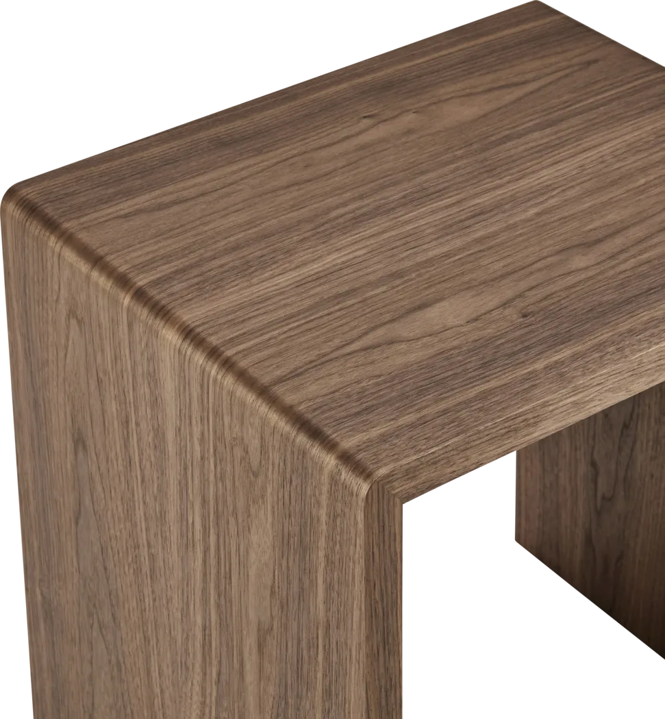 Hatchbar Walnut Brown Nesting End Table, Set of 2 - Thumbnail - Image 2