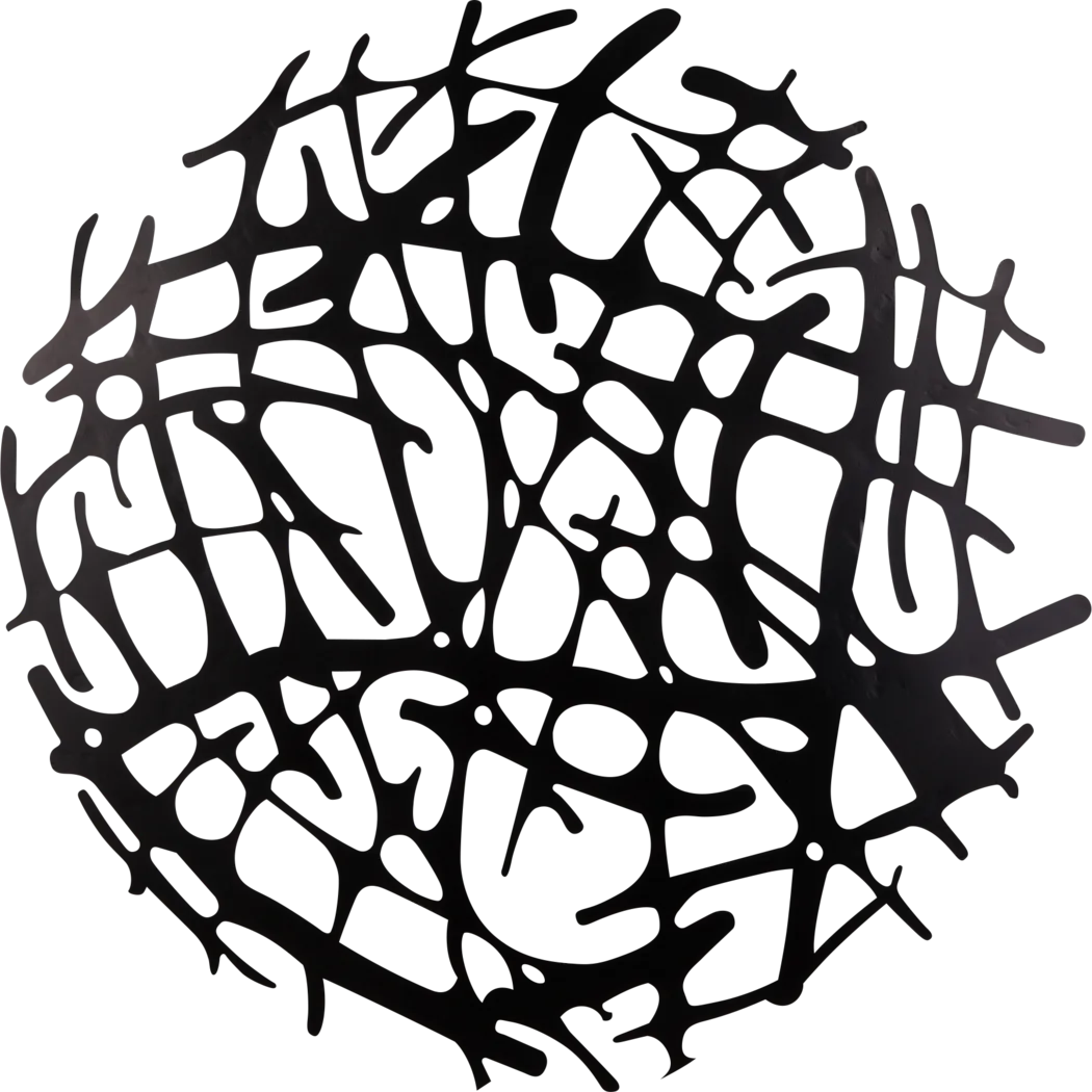 Hatcher Black Wall Decor - Thumbnail - Image 1