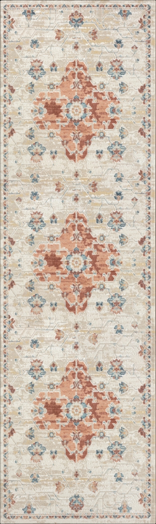 Hatem Rust 2'6 x 8' Runner Rug - Thumbnail - Image 1