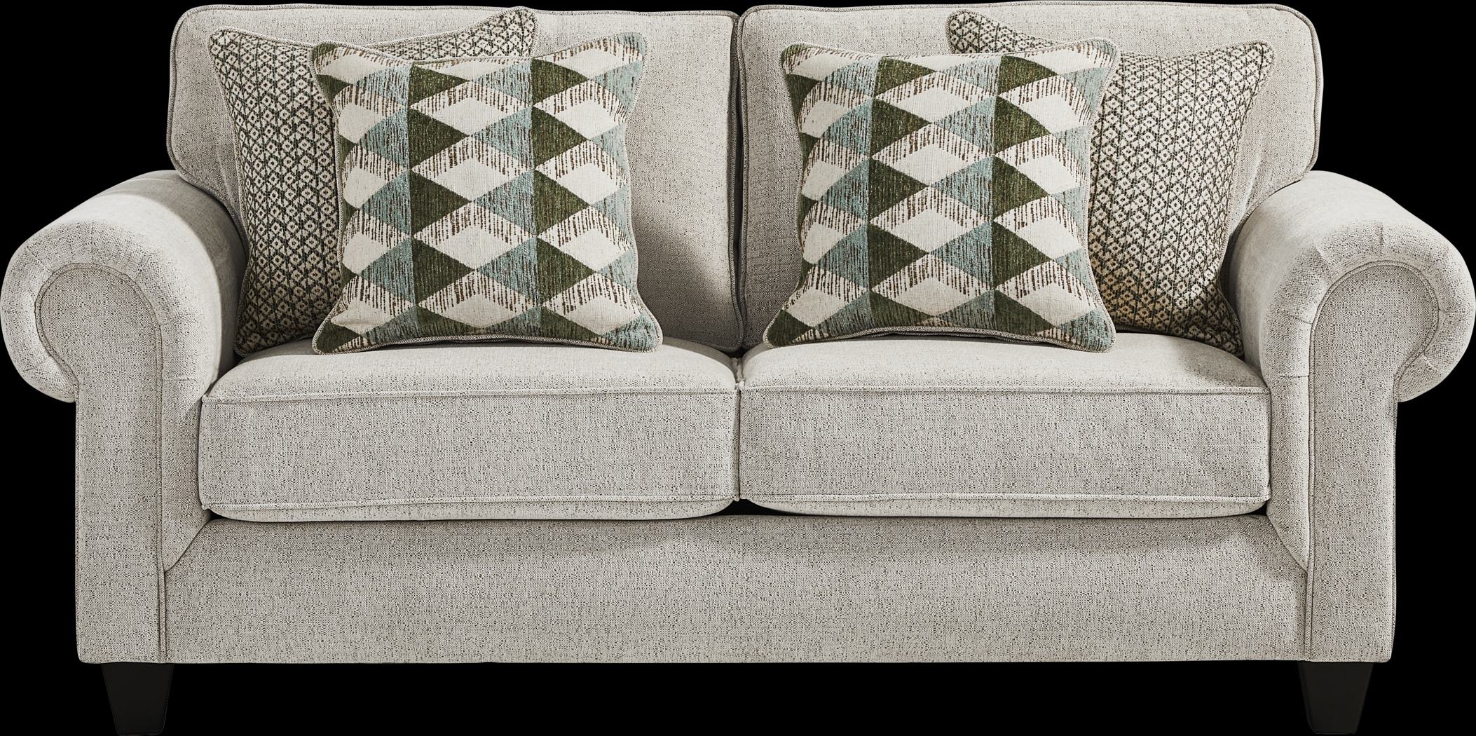 Hathaway Beige Loveseat - Thumbnail - Image 1