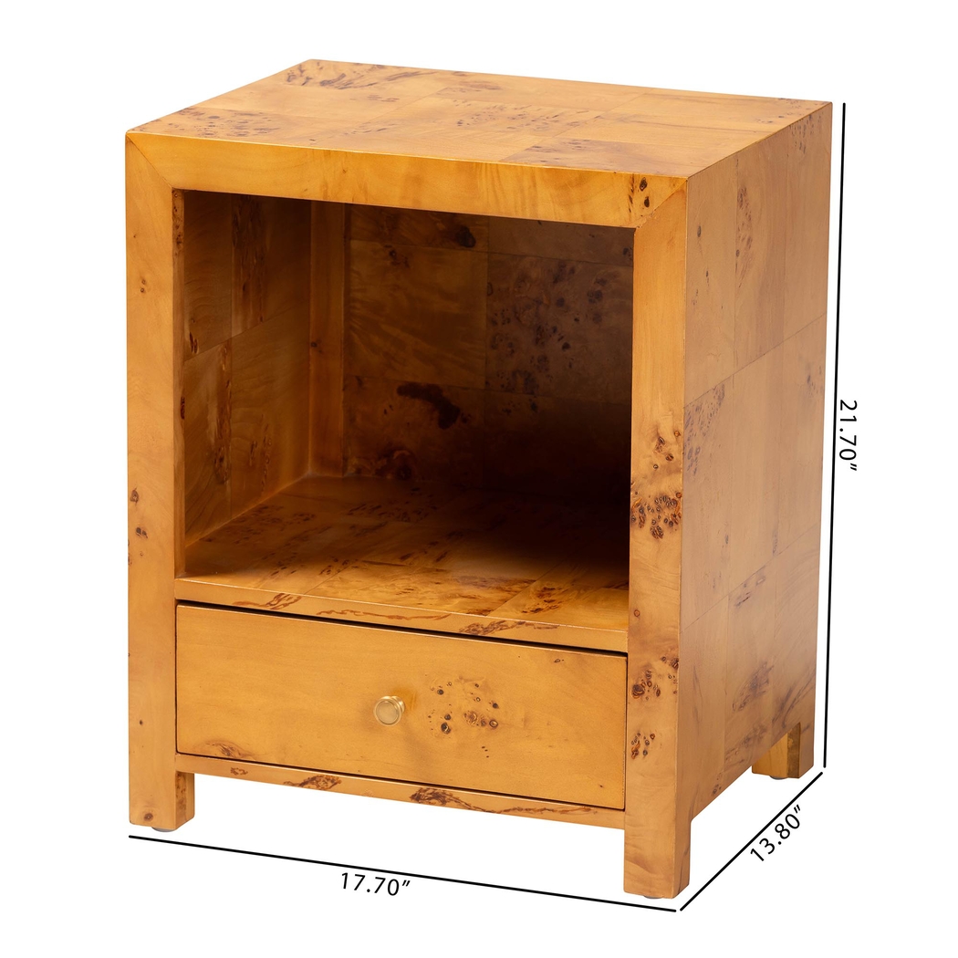 Hatleyberry Brown Nightstand - Thumbnail - Image 8