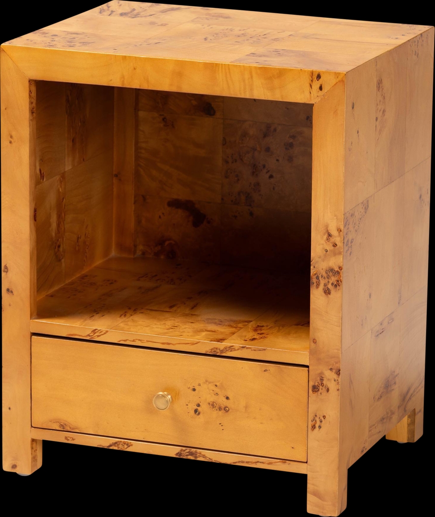 Hatleyberry Brown Nightstand - Thumbnail - Image 1