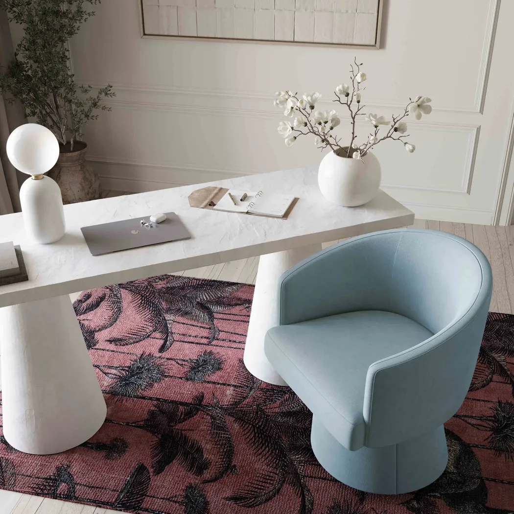 Hatmark Blue Office Chair - Thumbnail - Image 2