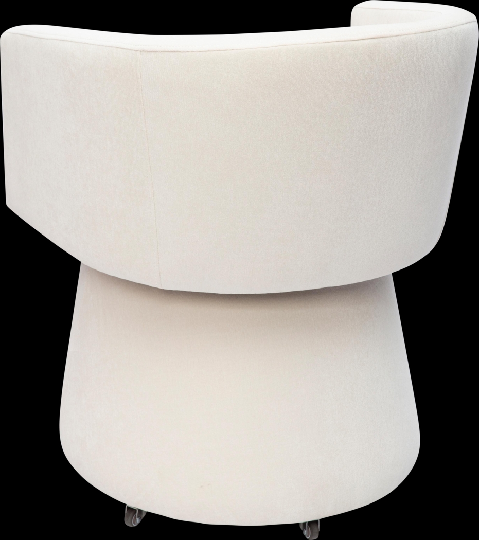 Hatmark Cream Office Chair - Thumbnail - Image 4