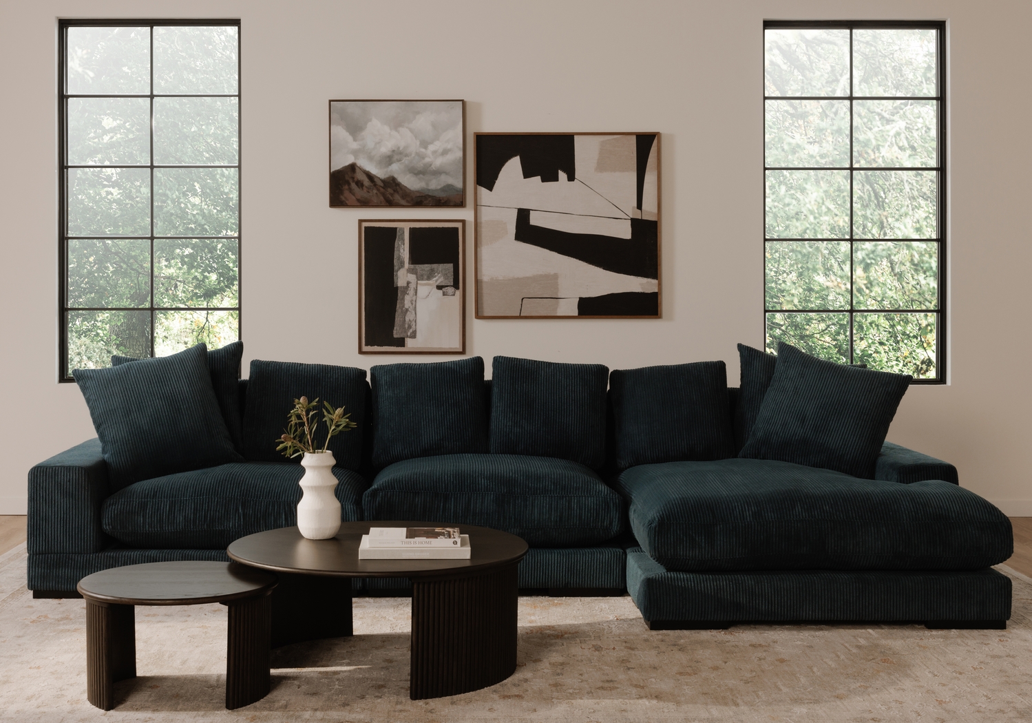 Hatnor Dark Brown Small Cocktail Table - Thumbnail - Image 2