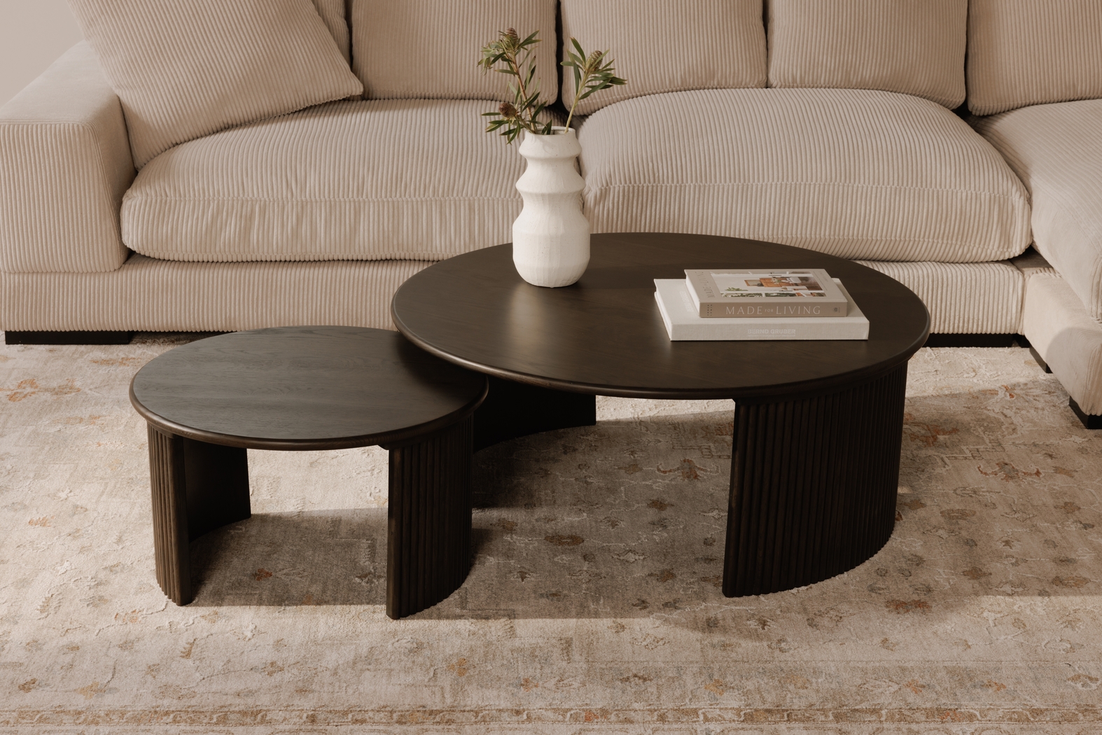 Hatnor Dark Brown Small Cocktail Table - Thumbnail - Image 3