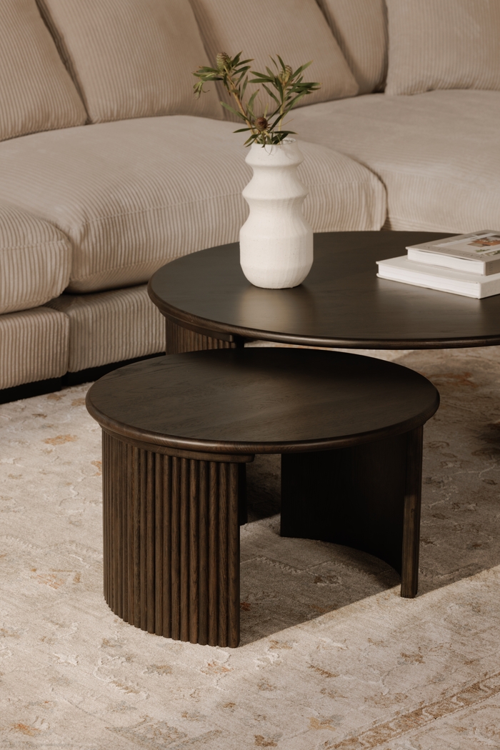 Hatnor Dark Brown Small Cocktail Table - Thumbnail - Image 4