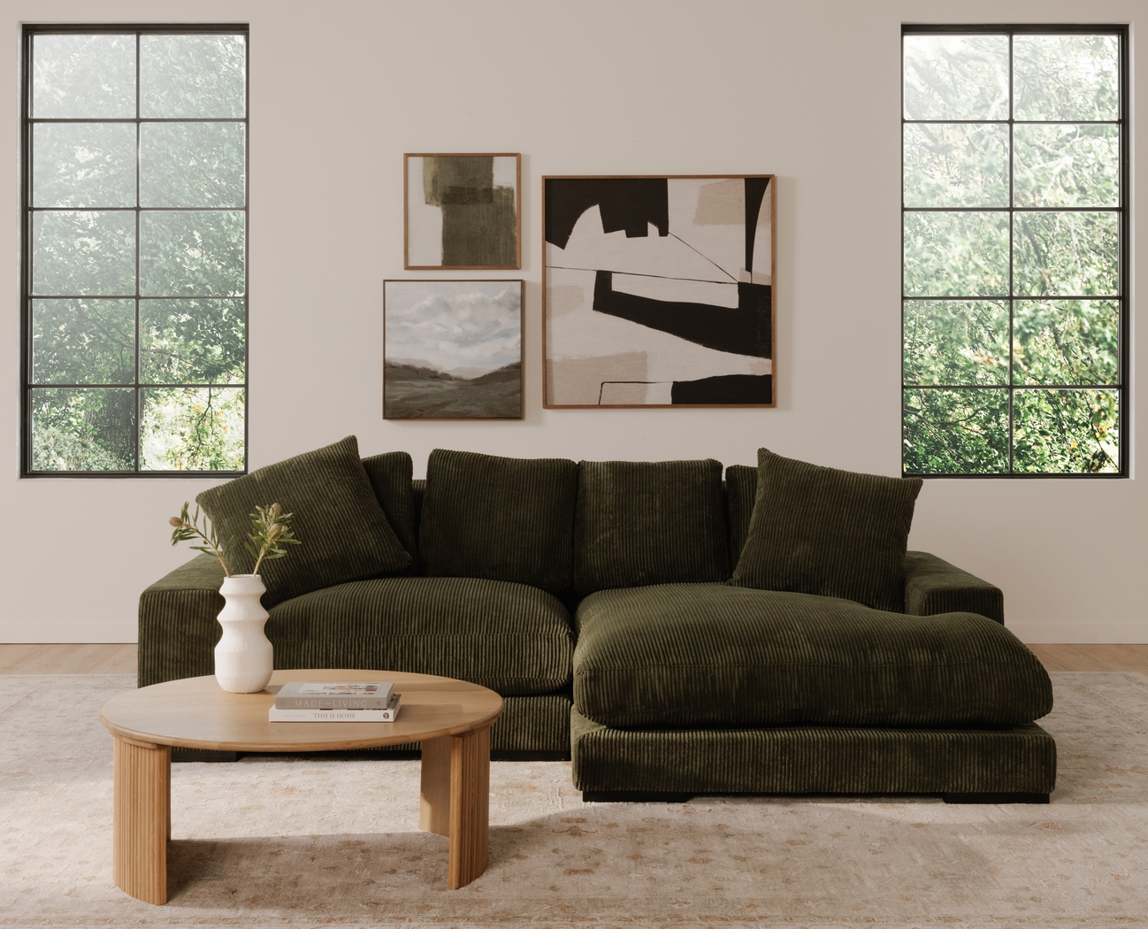 Hatnor Light Brown Cocktail Table - Thumbnail - Image 2