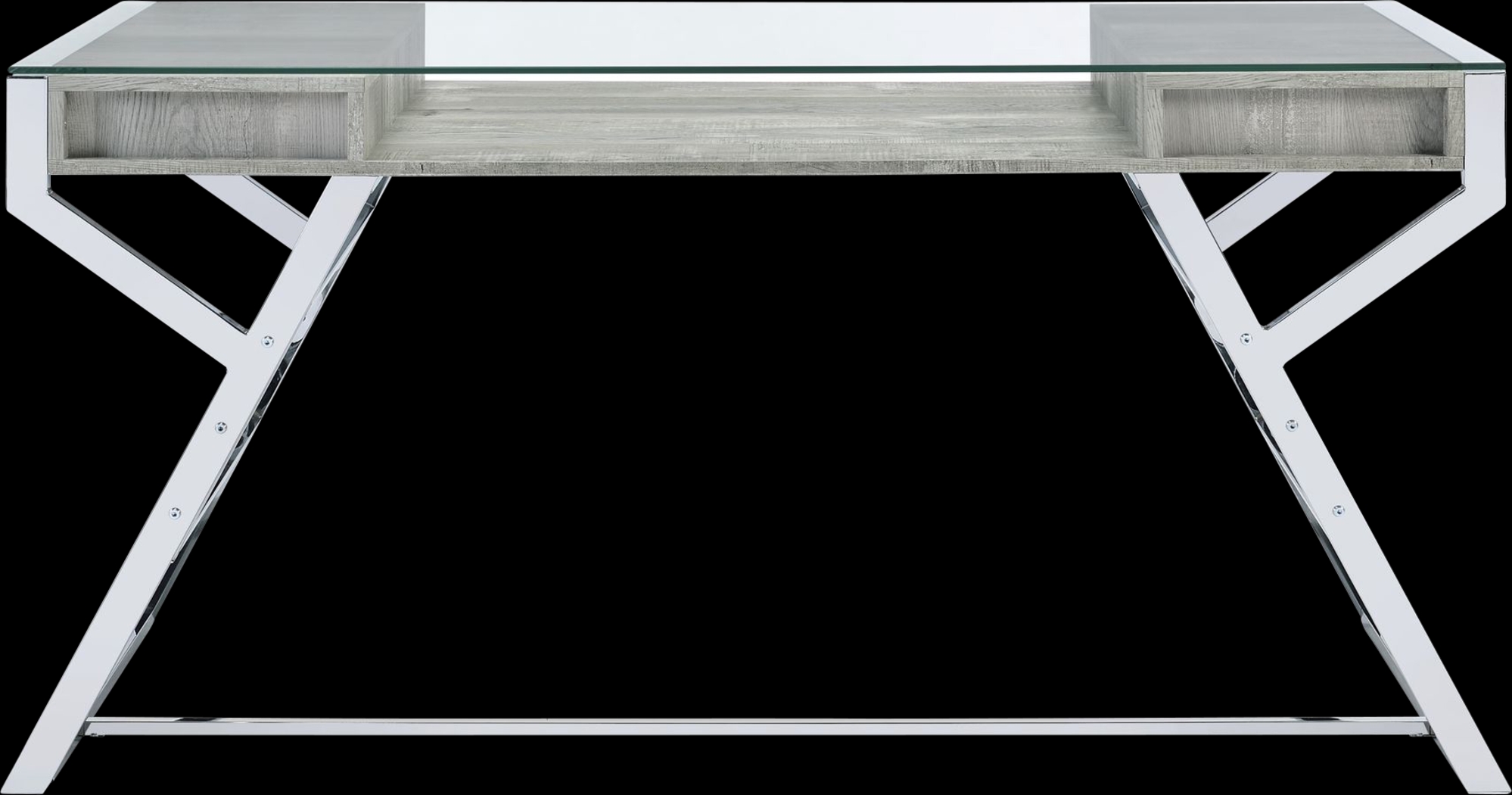 Hattaway Gray Desk - Thumbnail - Image 2