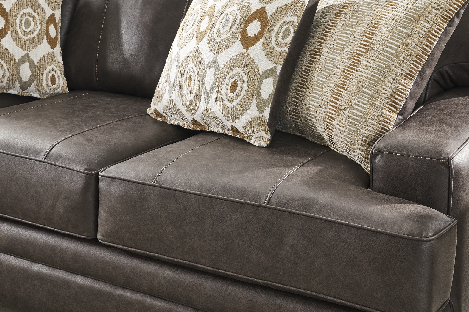 Hattingly Brown Loveseat - Thumbnail - Image 2